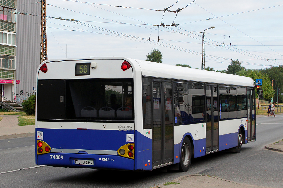 Lotyšsko, Solaris Urbino II 12 č. 74809