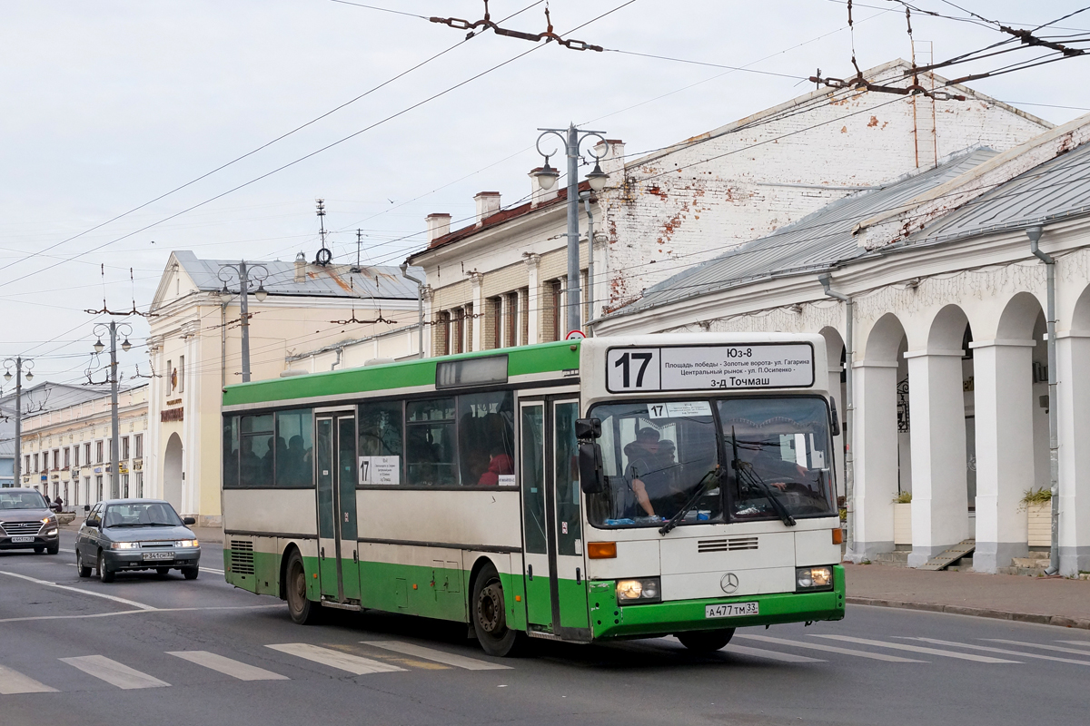 Владимирская область, Mercedes-Benz O405 № А 477 ТМ 33