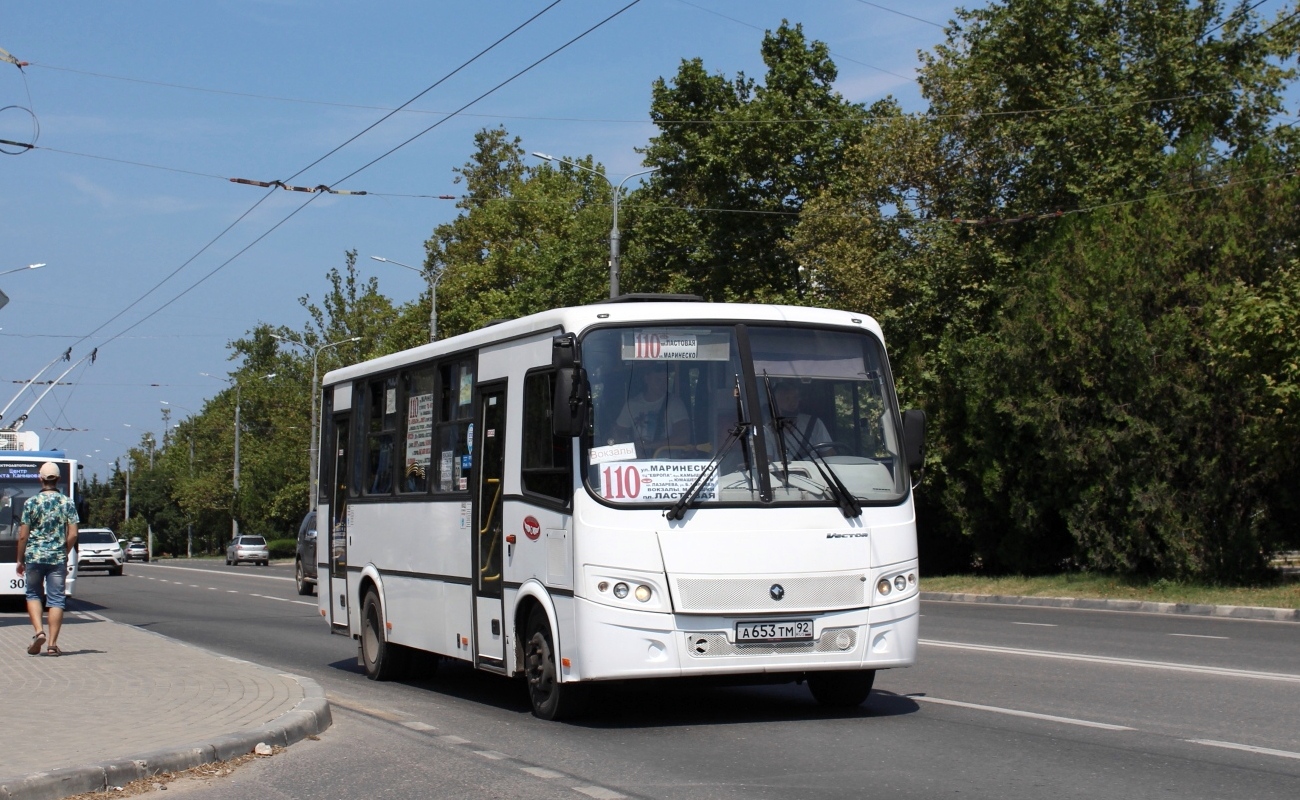 Севастополь, ПАЗ-320412-05 "Вектор" № А 653 ТМ 92