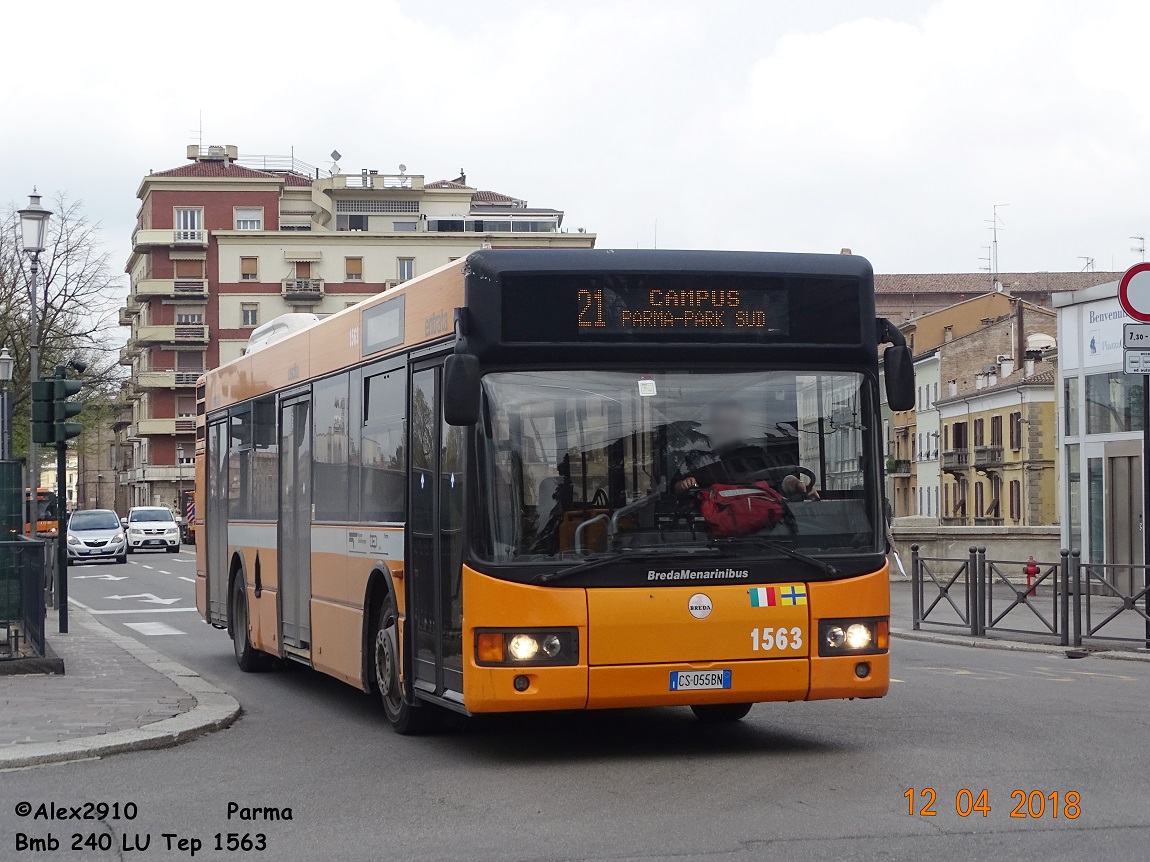 Италия, BredaMenarinibus M240LU № 1563 Италия, BredaMenarinibus M240LU № 1563