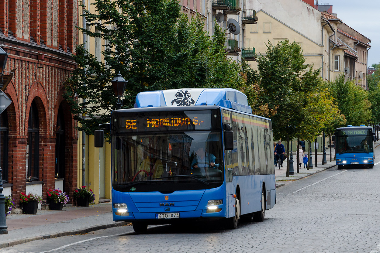 Литва, MAN A21 Lion's City NL313 CNG № KTO 074