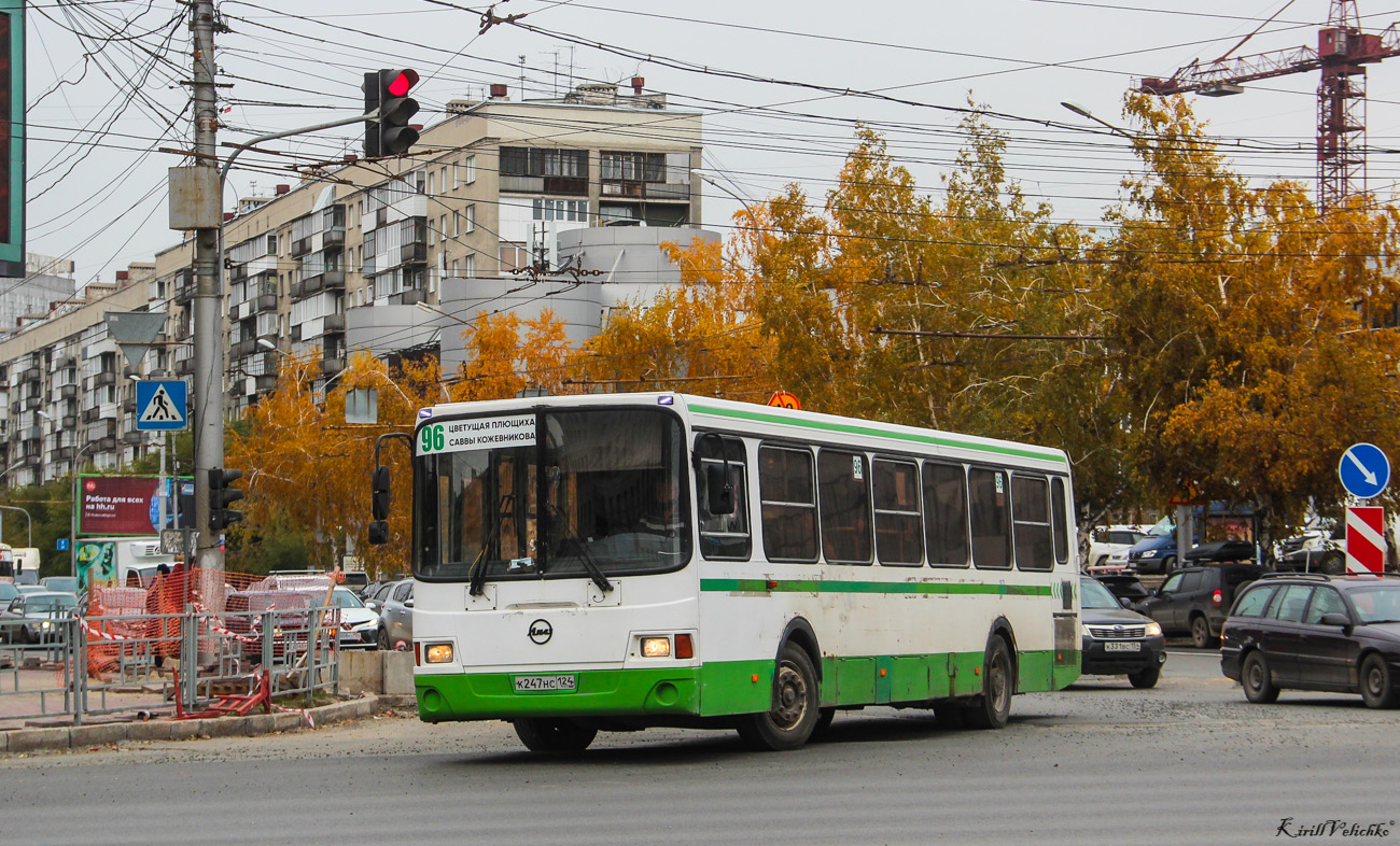 Novosibirsk region, LiAZ-5256.53 # К 247 НС 124
