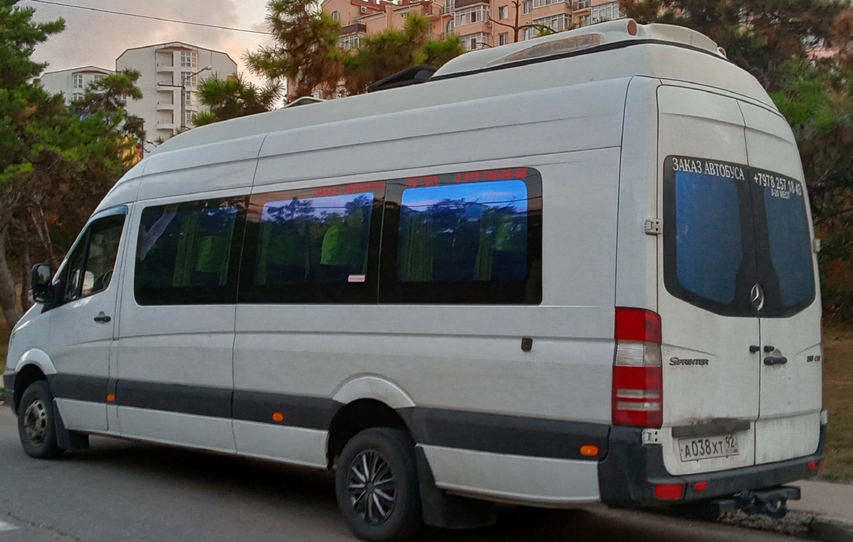 Севастополь, Mercedes-Benz Sprinter W906 518CDI № А 038 ХТ 92