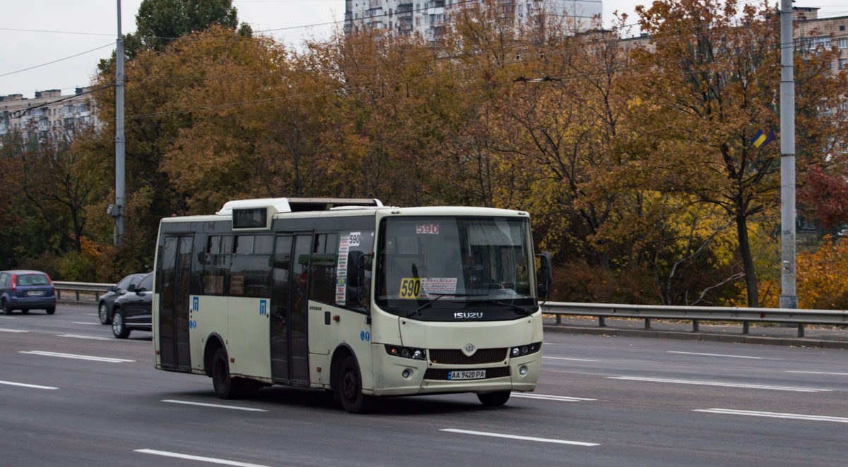 Киев, Ataman A092H6 № AA 9420 PA