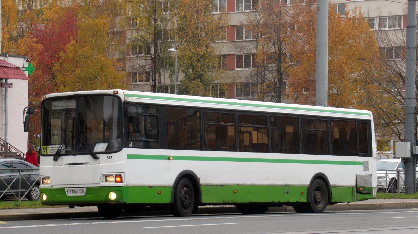 Санкт-Петербург, ЛиАЗ-5293.53 № 302