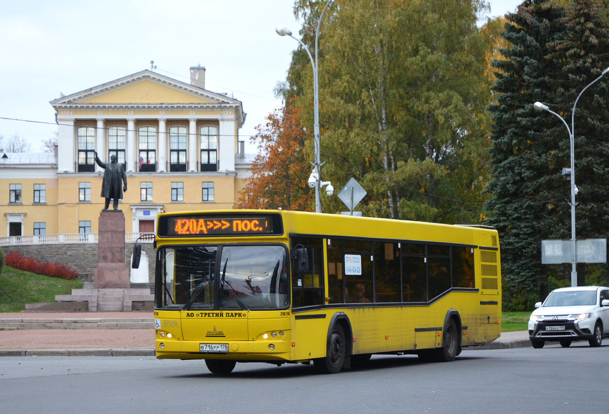 Санкт-Петербург, МАЗ-103.485 № В 716 РР 178