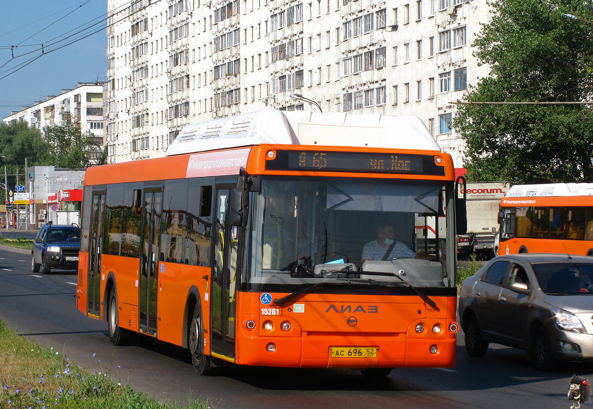 Нижегородская область, ЛиАЗ-5292.67 (CNG) № 15261