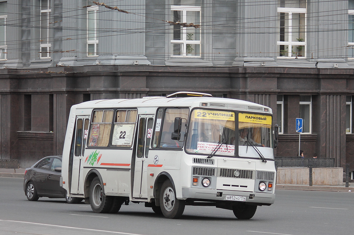 Челябинская область, ПАЗ-32054 № В 852 НО 174