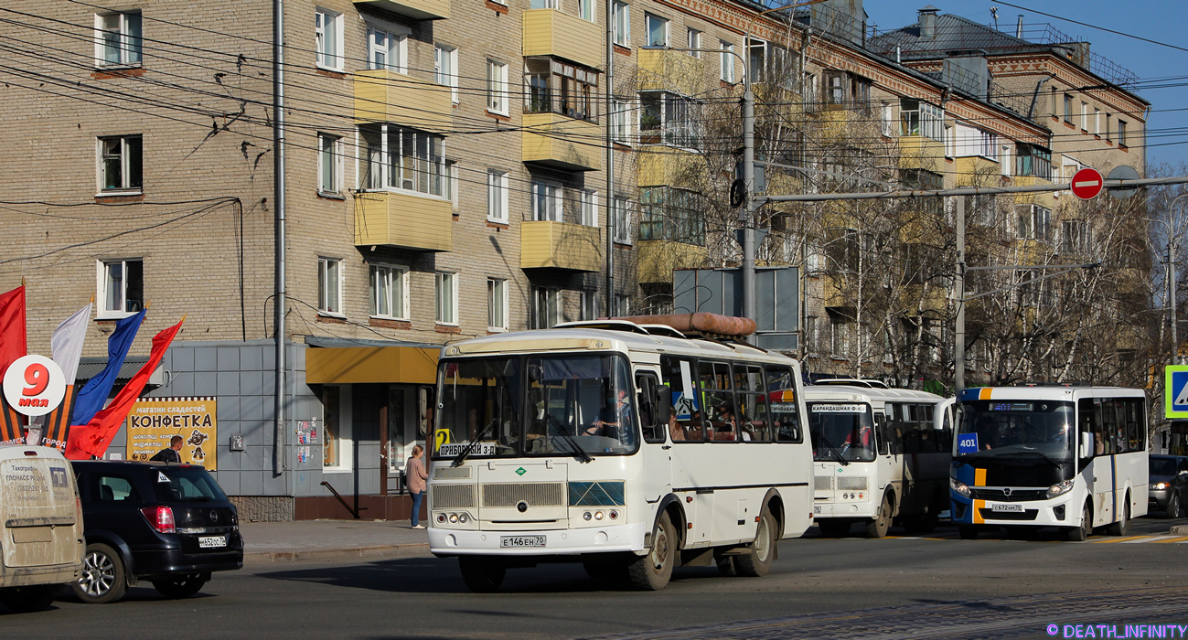 Томская область, ПАЗ-32054 № Е 146 ЕН 70