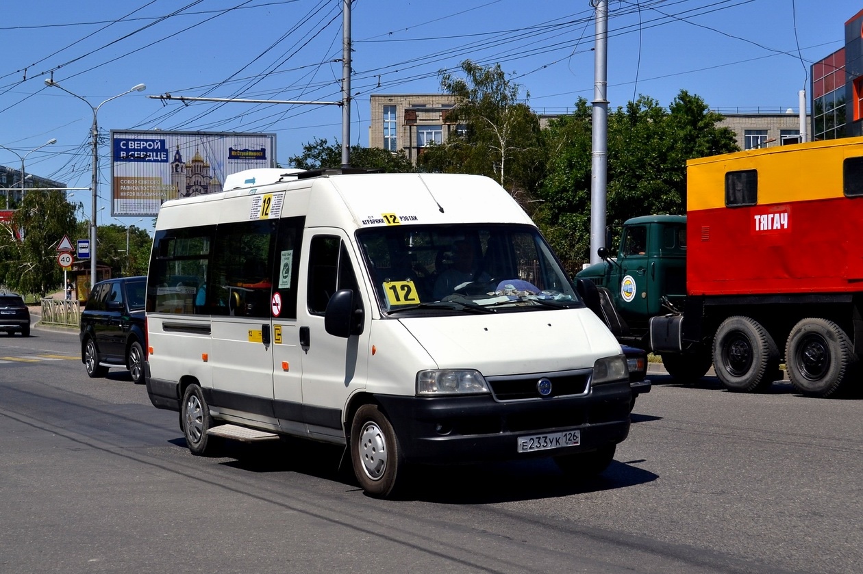 Ставропольский край, FIAT Ducato 244 CSMMC-RLL, -RTL № Е 233 УК 126