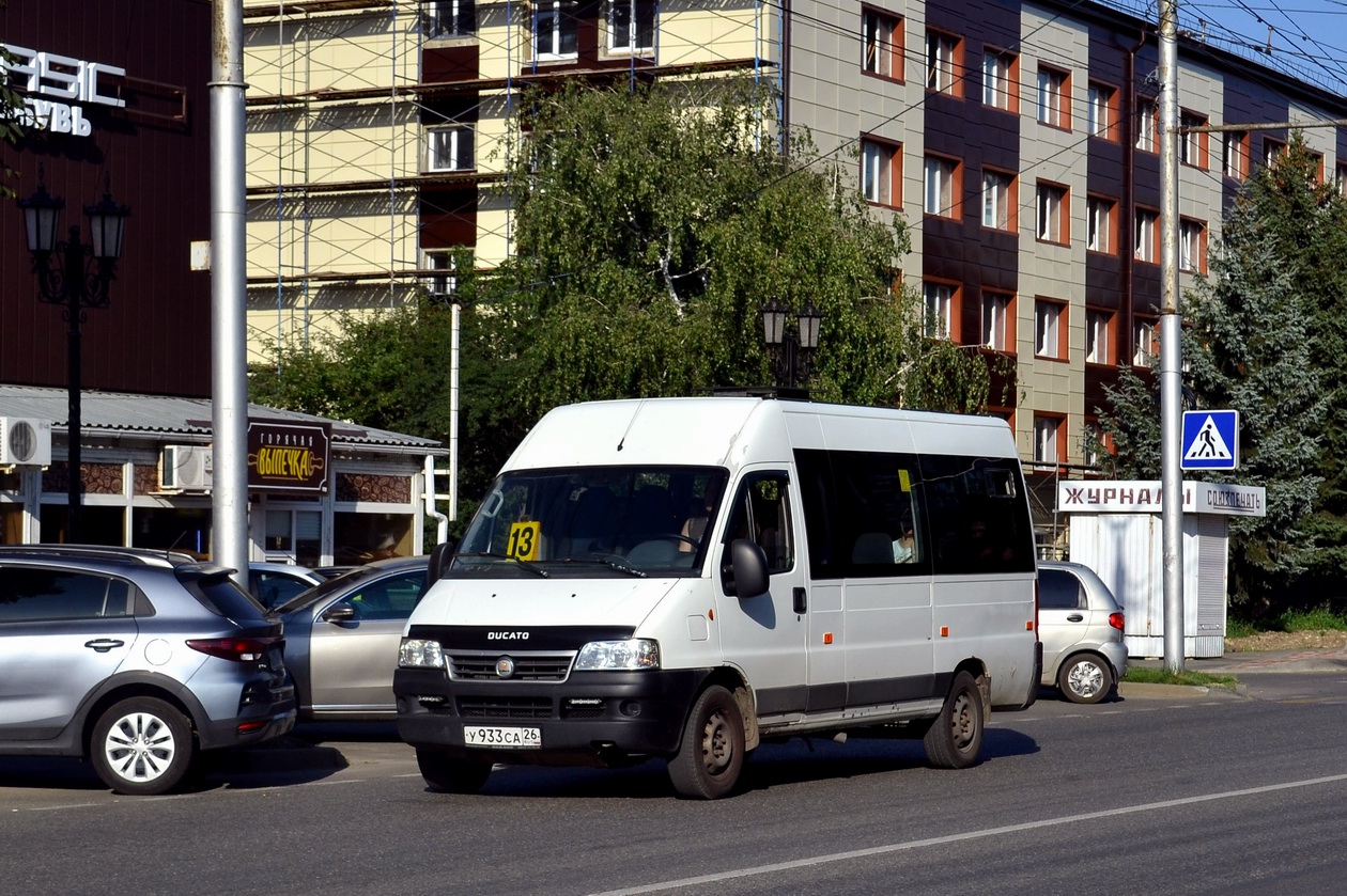 Ставропольский край, FIAT Ducato 244 [RUS] № У 933 СА 26