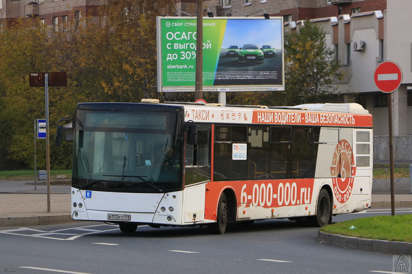 Санкт-Петербург, МАЗ-203.067 № В 172 КТ 178