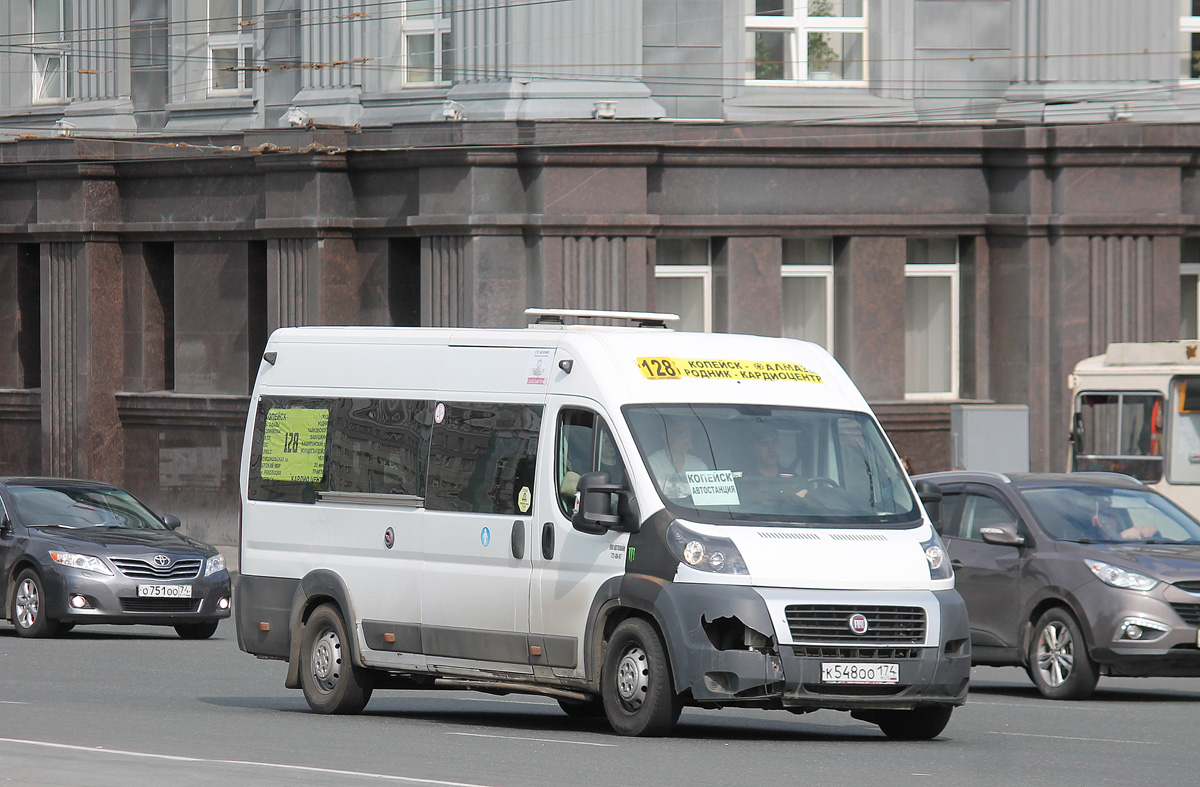 Челябинская область, Нижегородец-FST613 (FIAT Ducato) № К 548 ОО 174