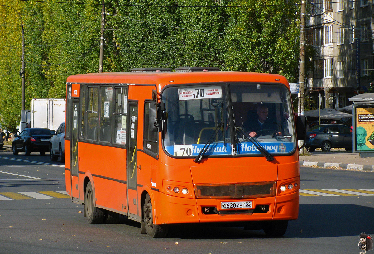 Nizhegorodskaya region, PAZ-320412-05 "Vector" č. О 620 УВ 152