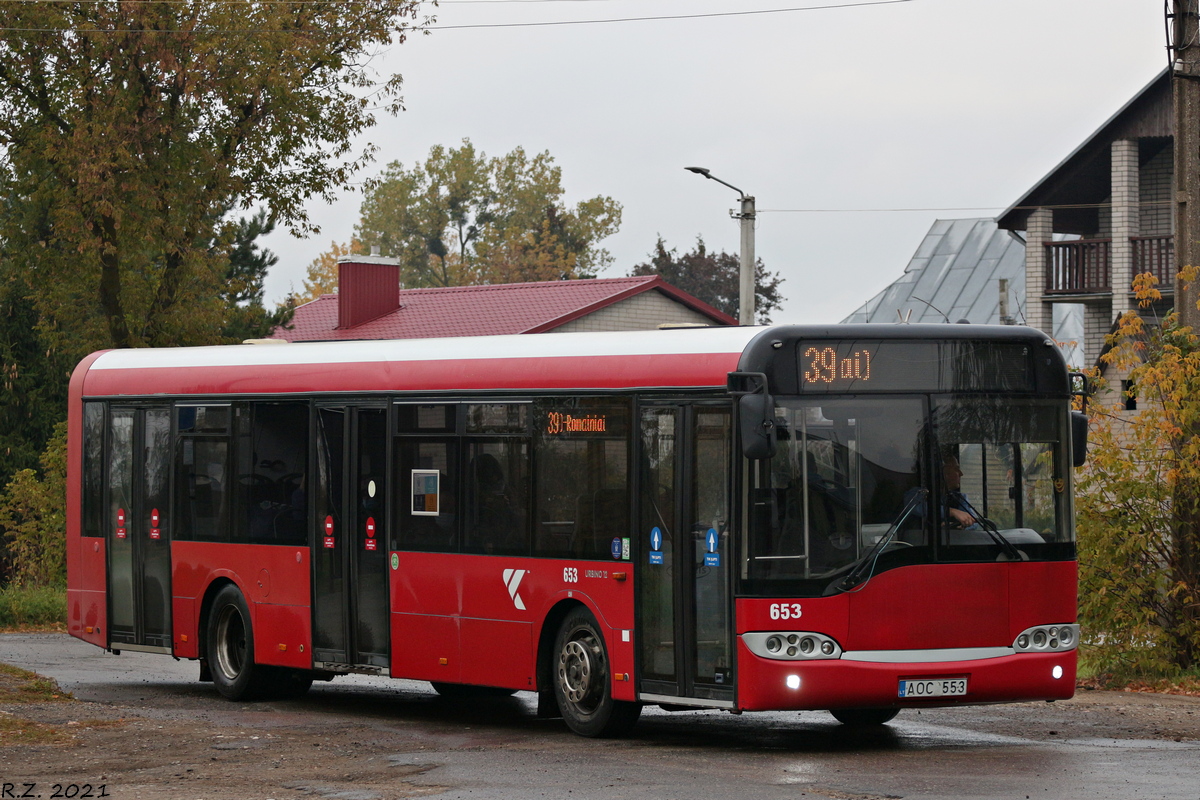 Литва, Solaris Urbino II 12 № 653