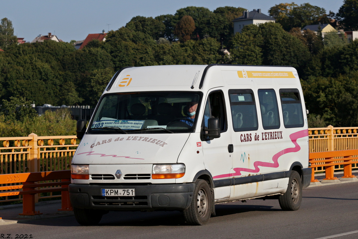 Литва, Renault Master № KPM 751