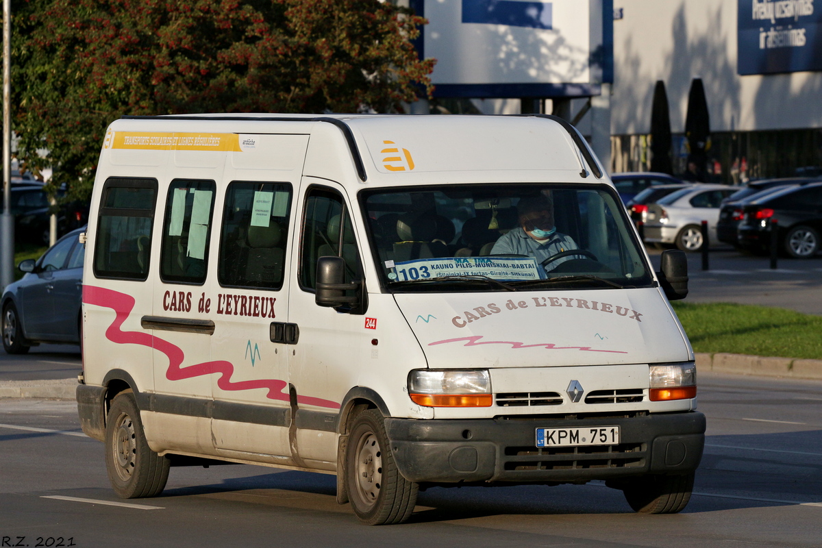 Литва, Renault Master № KPM 751