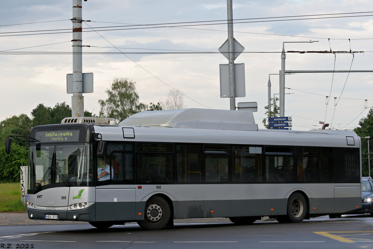 Литва, Solaris Urbino III 12 CNG № 968