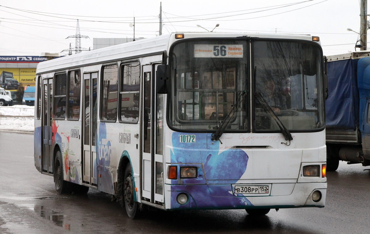 Нижегородская область, ЛиАЗ-5256.25 № 10172