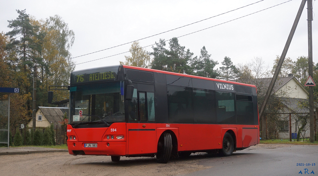 Литва, Neoplan N4407 Centroliner № 594