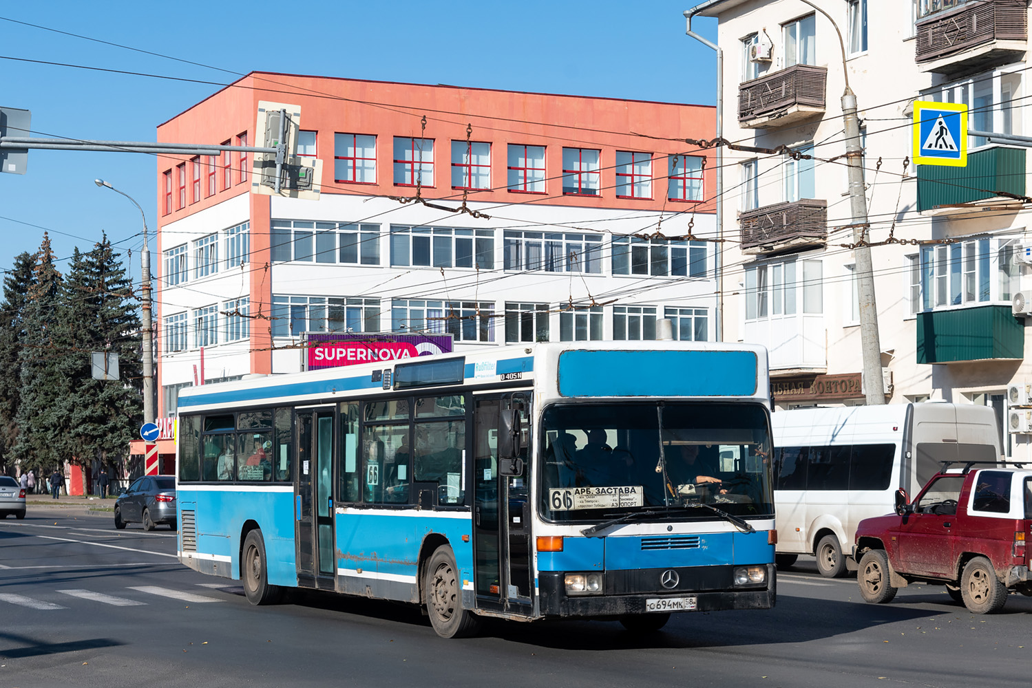 Пензенская область, Mercedes-Benz O405N2 № О 694 МК 58