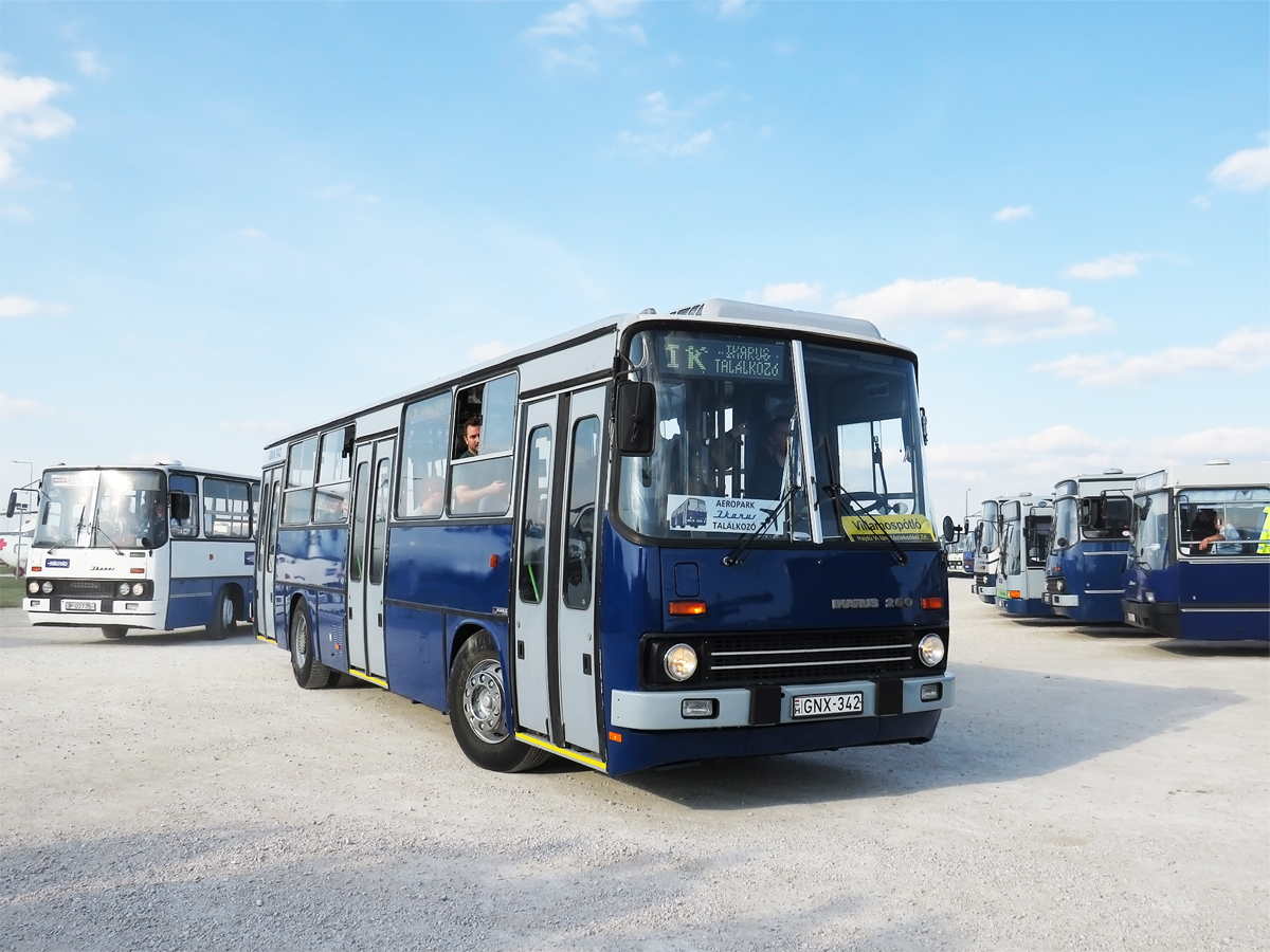 Vengrija, Ikarus 260.30M Nr. GNX-342; Vengrija — III. Ikarus Találkozó, Aeropark (2021)