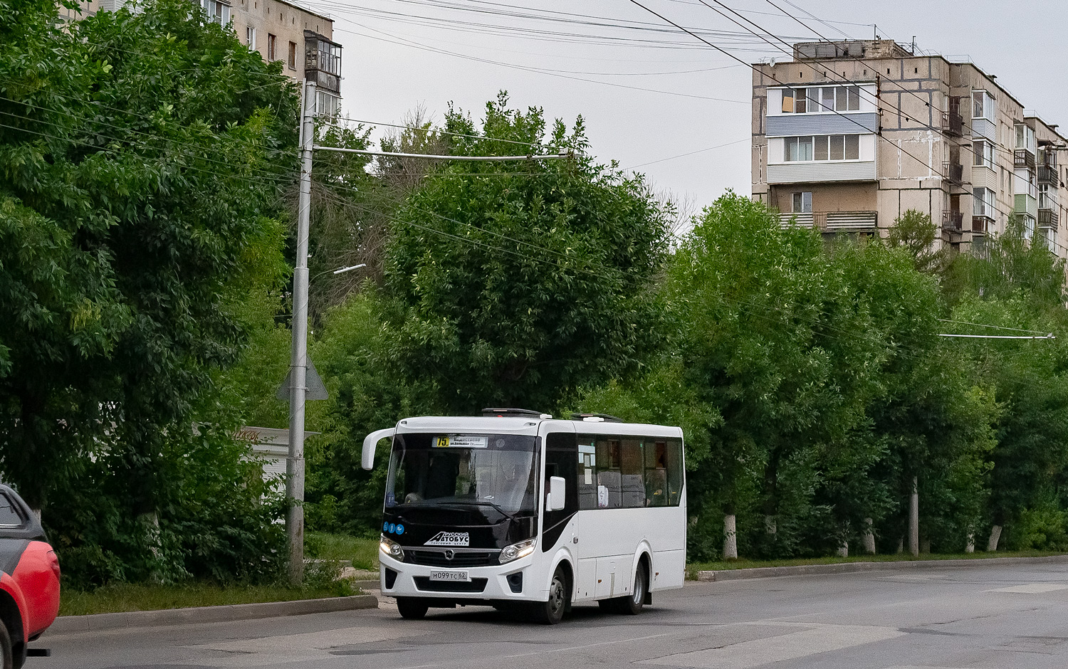 Ryazanská oblast, PAZ-320435-04 "Vector Next" č. М 099 ТС 62
