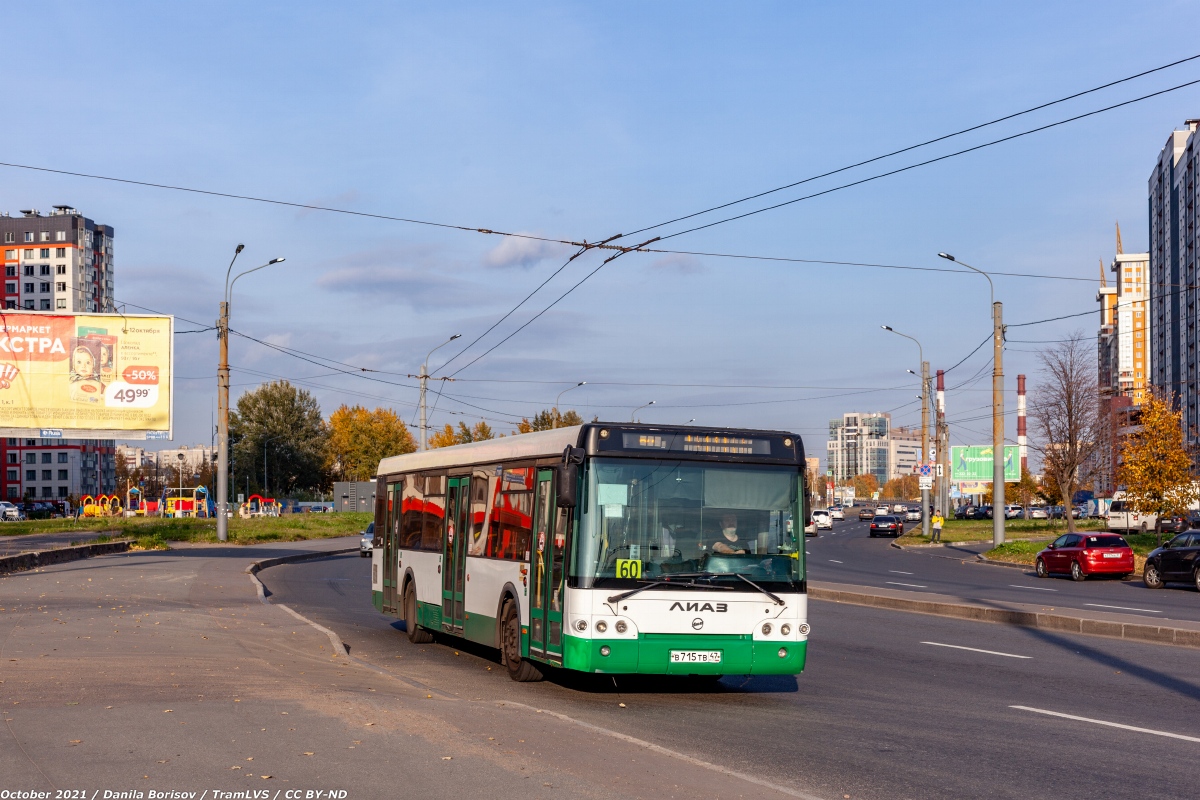 Санкт-Петербург, ЛиАЗ-5292.21 № 021