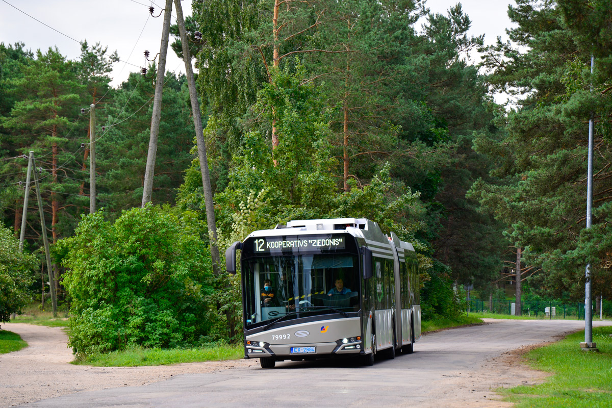 Латвия, Solaris Urbino IV 18 electric № 79992