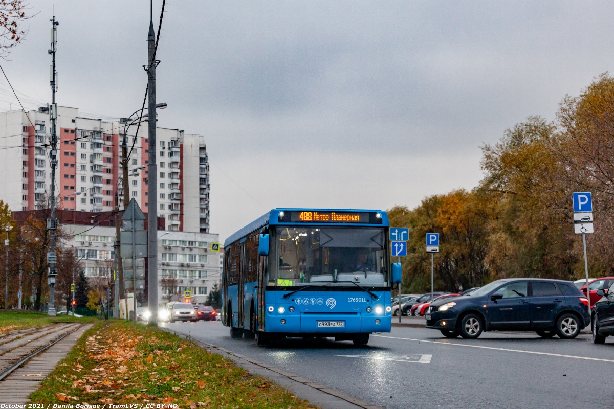 Москва, ЛиАЗ-5292.65 № 1765011