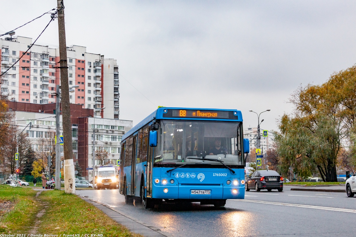 Москва, ЛиАЗ-5292.65 № 1765002