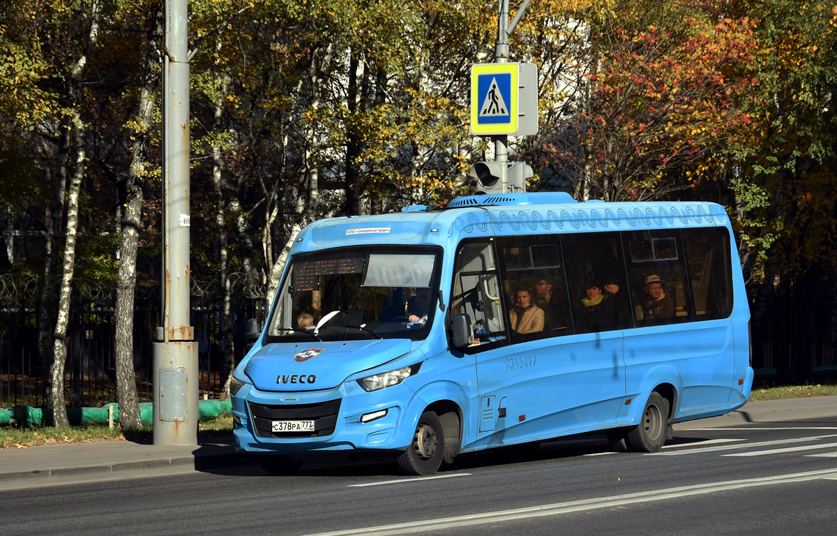 Москва, Нижегородец-VSN700 (IVECO) № С 378 РА 777