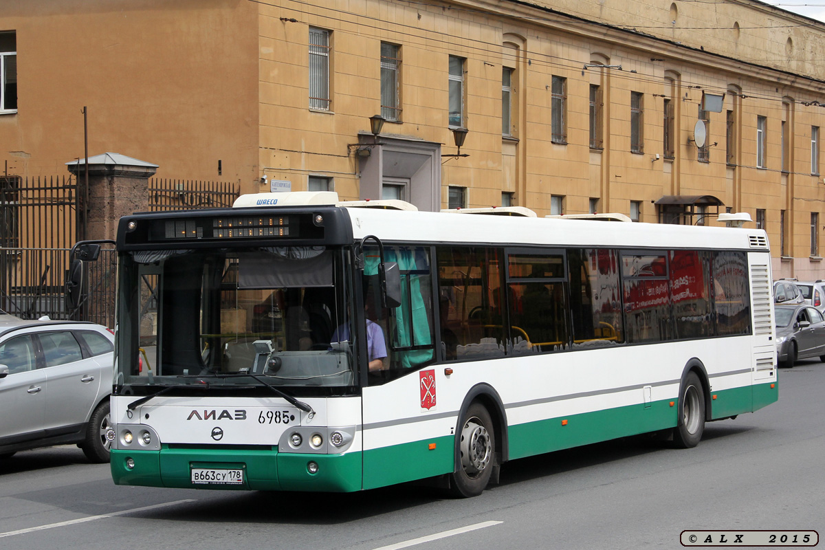 Санкт-Петербург, ЛиАЗ-5292.60 № 6985