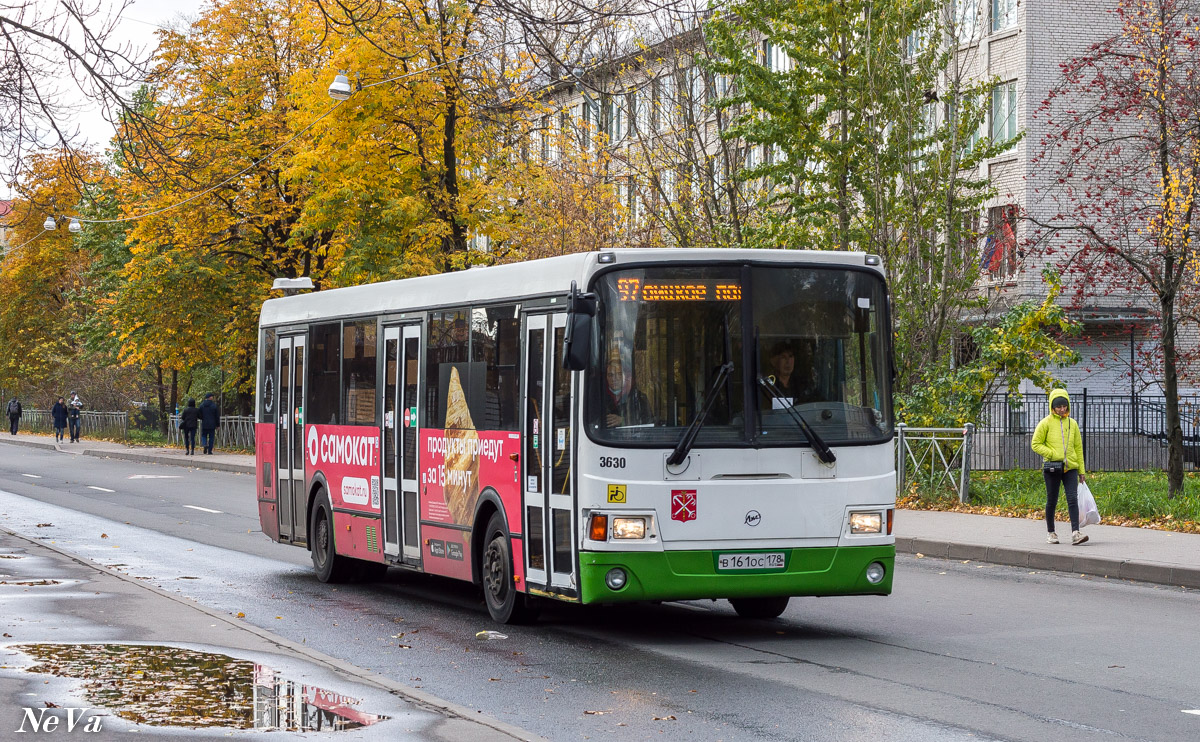 Санкт-Петербург, ЛиАЗ-5293.60 № 3630