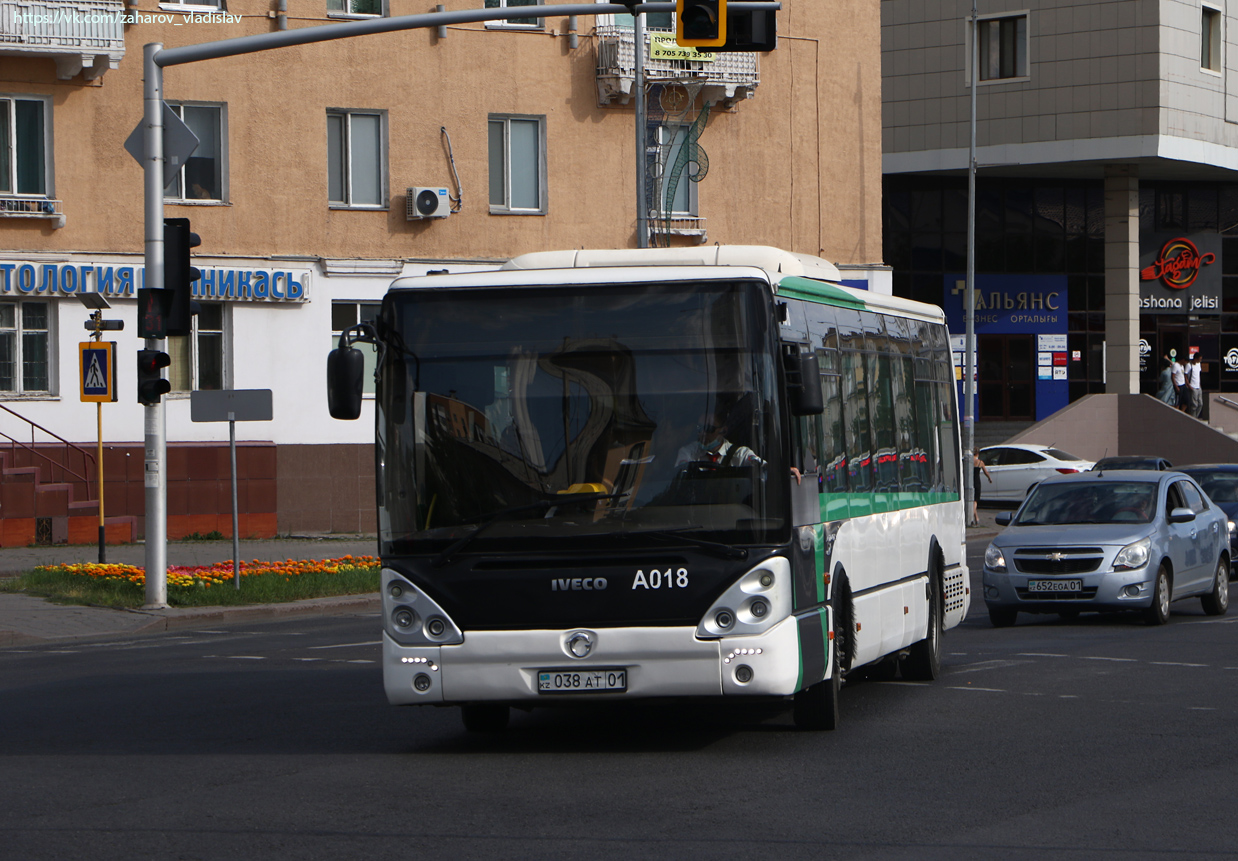 Астана, Irisbus Citelis 12M № A018