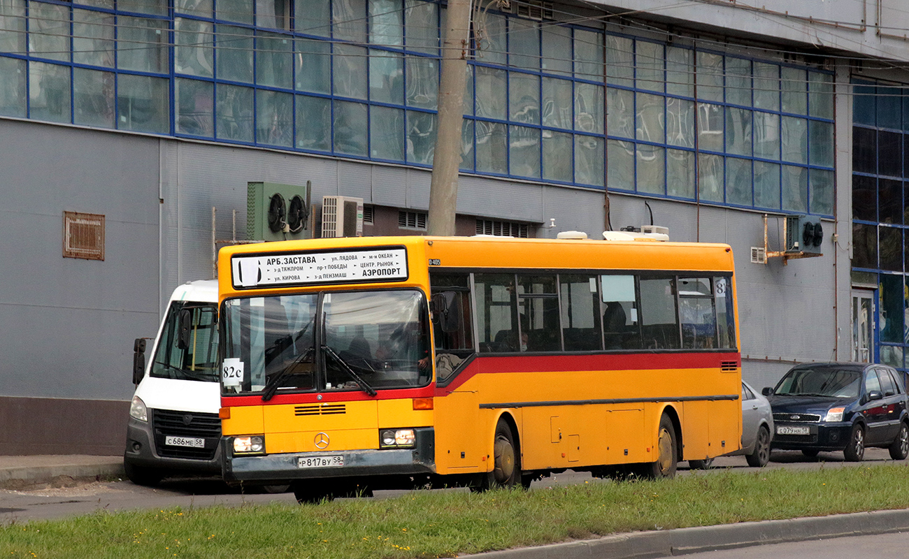 Penza region, Mercedes-Benz O405 Nr. Р 817 ВУ 58