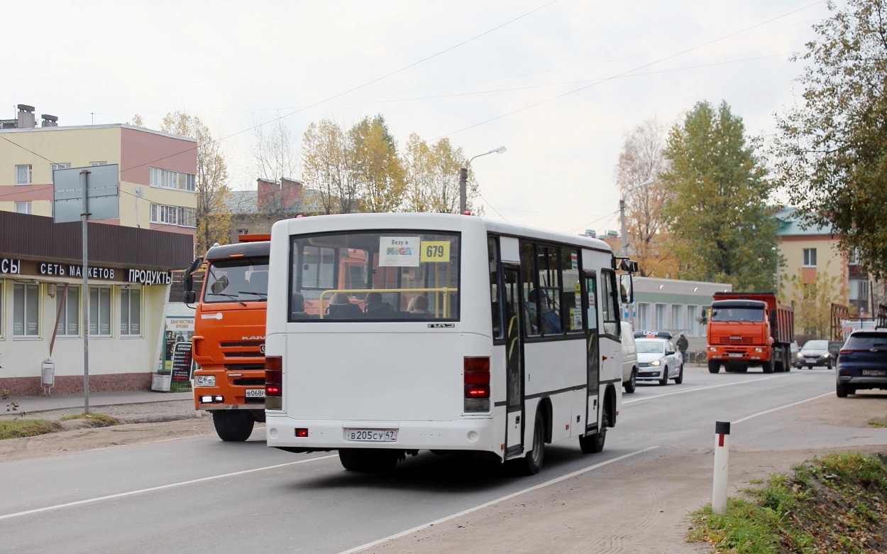 Ленинградская область, ПАЗ-320402-05 № В 205 СУ 47