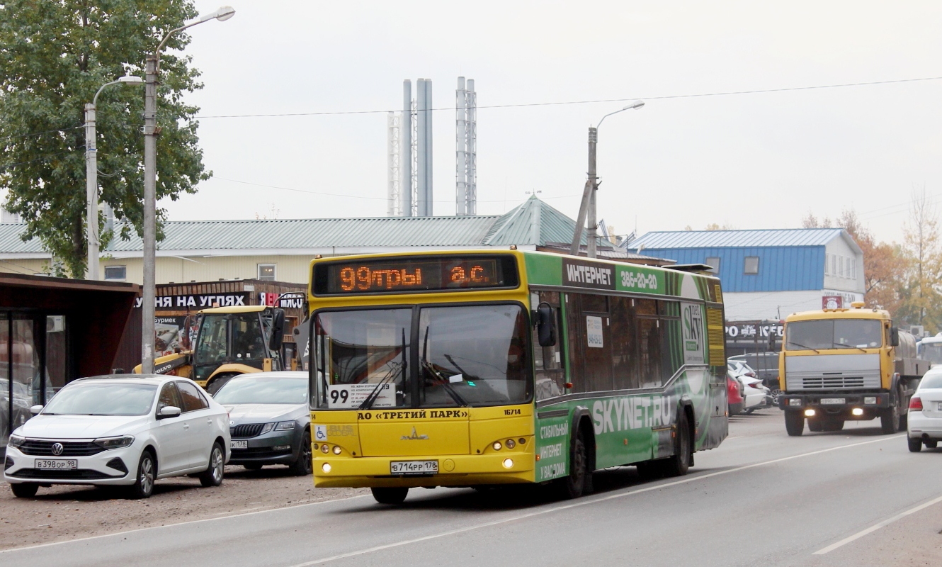 Санкт-Петербург, МАЗ-103.485 № В 714 РР 178