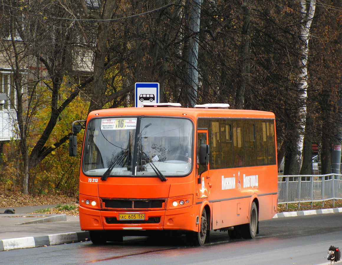 Нижегородская область, ПАЗ-320414-05 "Вектор" (1-2) № 73213