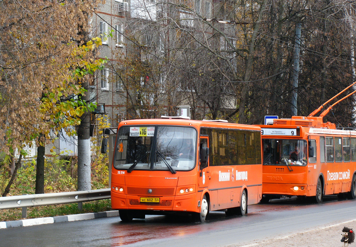 Нижегородская область, ПАЗ-320414-05 "Вектор" (1-2) № 73214