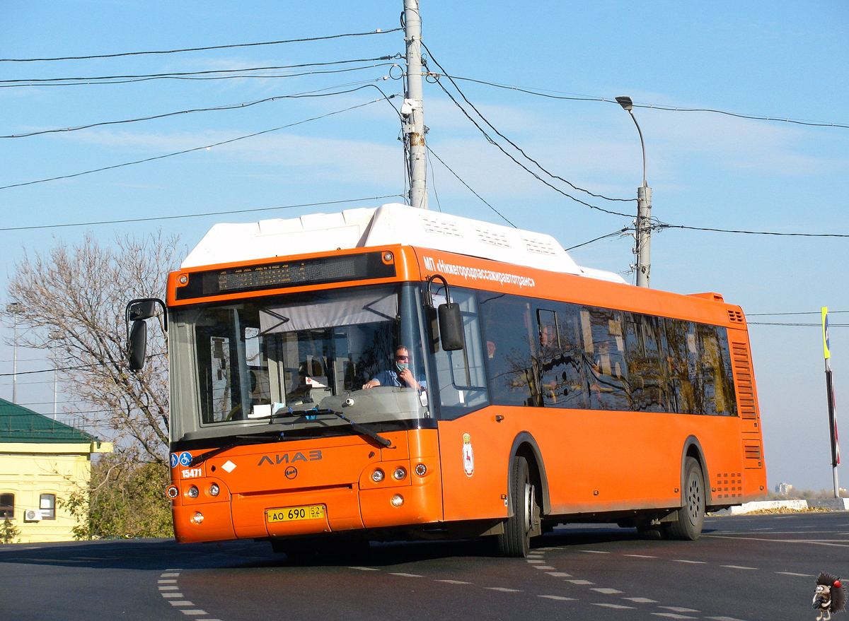 Nizhegorodskaya region, LiAZ-5292.67 (CNG) # 15471