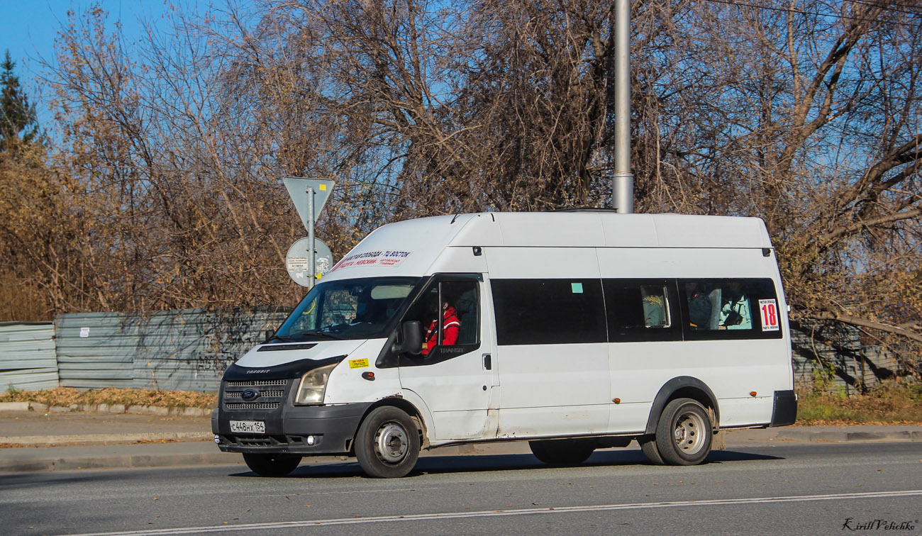 Novosibirsk region, Nizhegorodets-222709  (Ford Transit) # С 448 НХ 154