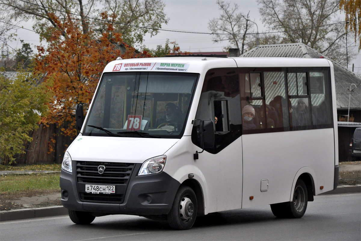 Алтайский край, ГАЗ-A64R45 Next № А 748 СН 122