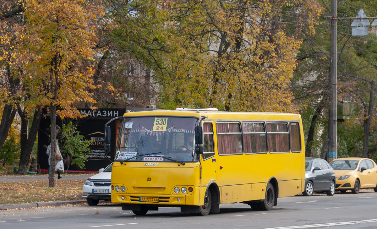 Kiew, Bogdan A09201 (LuAZ) Nr. AA 7773 AA