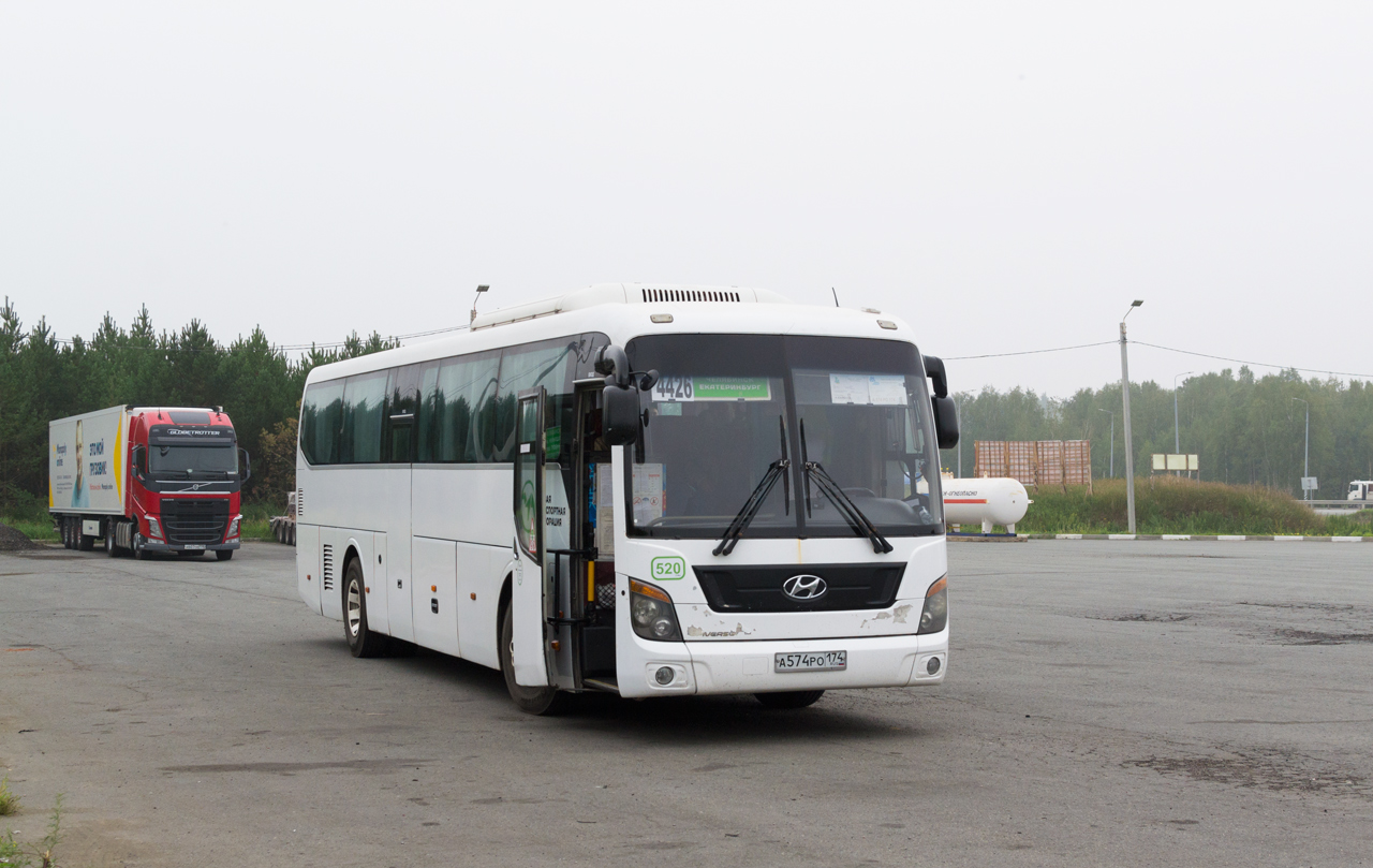 Челябинская область, Hyundai Universe Space Luxury № 520