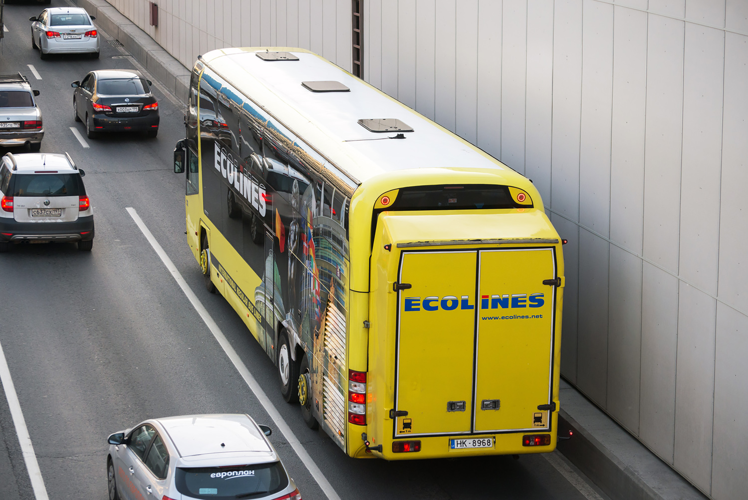 Lettland, Neoplan PB2 N1122/3L Skyliner L Nr. 232