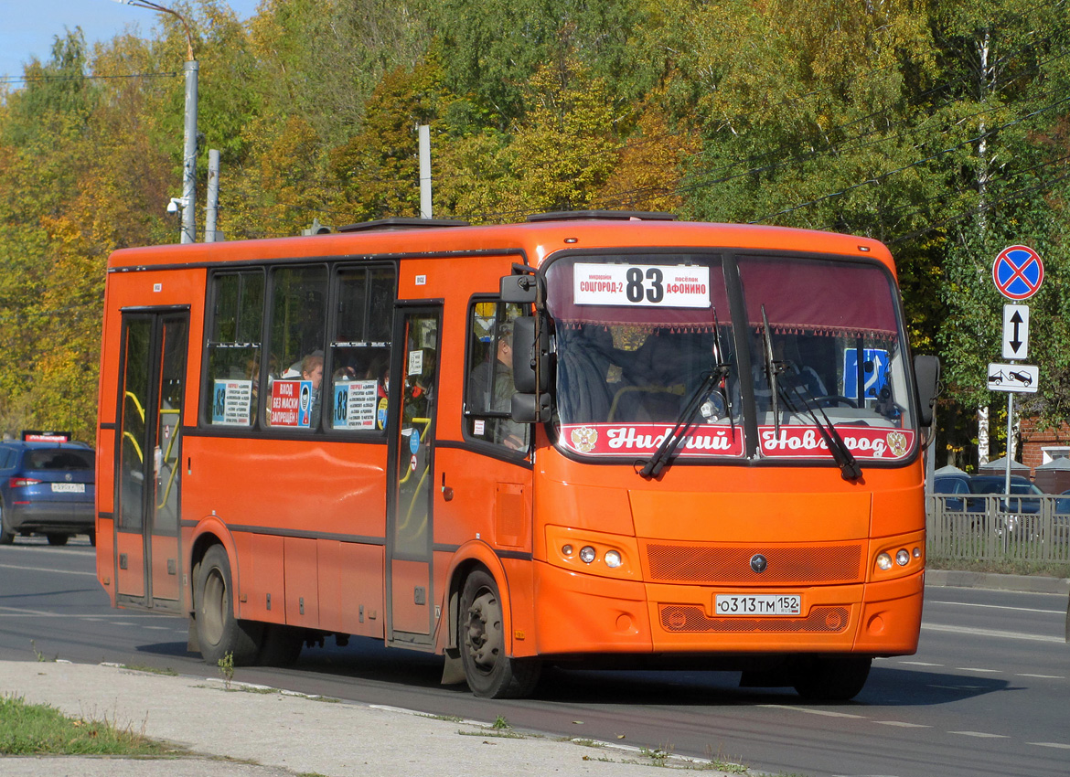 Nizhegorodskaya region, PAZ-320414-05 "Vektor" Nr. О 313 ТМ 152