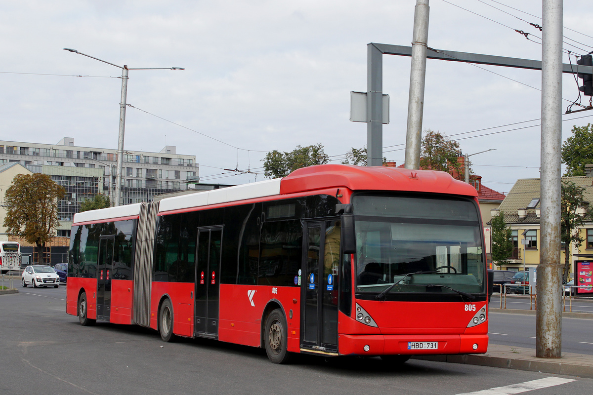 Литва, Van Hool New AG300 № 805