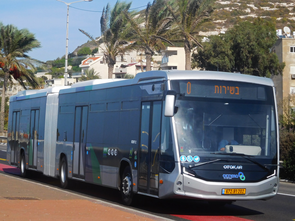 Израиль, Otokar Kent C 18 BRT № 672-91-202