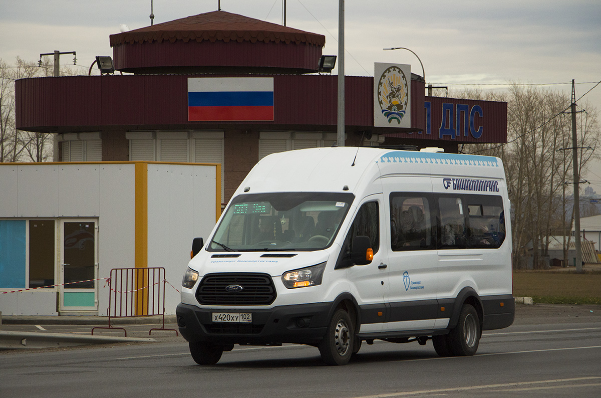 Башкортостан, Ford Transit FBD [RUS] (X2F.ESG.) № Х 420 ХУ 102